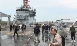 TCG Anadolu'ya ziyaretçi yoğunluğu