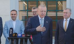 Cumhurbaşkanı Erdoğan, bayram namazını Büyük Çamlıca Camii'nde kıldı