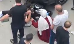 Pendik'te motosiklet otomobile çarptı