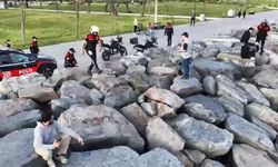Avcılar sahilinde dron destekli yasaklı madde operasyonu