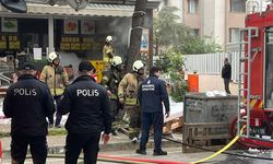 Maltepe'de korkutan depo yangını