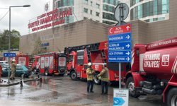 Sarıyer’de hastanenin acil servisinde çıkan yangın paniğe neden oldu
