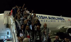 Sumud Filosu aktivistleri İstanbul'a geldi