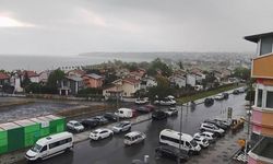 Sağanak yağış Silivri’yi vurdu: Yollarda su birikti
