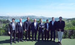 UEFA ve TFF heyetleri, Avrupa Ligi Finali öncesi İstanbul'da bir araya geldi