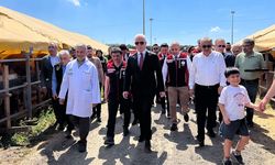 Vali Gül kurban alanında: Hijyen ve güvenlik tedbirlerini yerinde inceledi