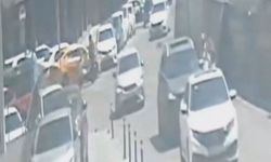 Pendik’te motosiklet sürücüsü afiş nedeniyle kaza yaptı