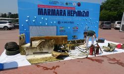 Tuzla'da deniz dibi temizliği şoku