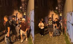 Galata’da fırça düşürme’ tuzağı: Rus turistleri diğer turistler kurtardı