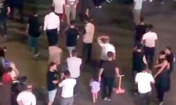 Halaydaki kadınların kavgasına erkekler dahil oldu; ortalık savaş alanına döndü
