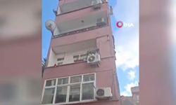 Kağıthane'de yıkım paniği: Yan bina boşaltıldı