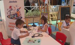 İstanbul'da anaokulu öğrencilerinden bilim ve teknoloji şenliği