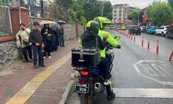 Motorize zabıta ekipleri, 15 öğrenciyi sınava yetiştirdi