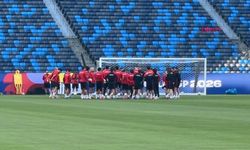 A Milli Futbol Takımı, Los Angeles’taki ilk antrenmanını yaptı