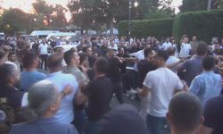 Silivri Adliyesi'nin önünde arbede