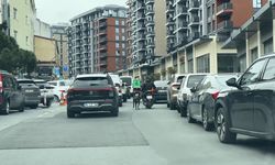 Kağıthane'de tepki çeken görüntü: Köpeği motosikletin ardında koşturdu
