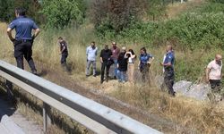 TEM bağlantı yolu kenarında şüpheli ölüm