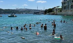 30 dereceyi gören İstanbullular Boğaz'a koştu