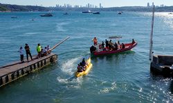 Beykoz'da Su Sporları Festivali Boğaz'da görsel şölen sundu