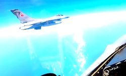 F-16'lardan Karadeniz'de eğitim uçuşu