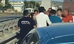 Büyükçekmece'de tekme tokat yol kavgası