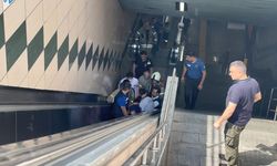 Gayrettepe Metro İstasyonu'nda korku dolu anlar