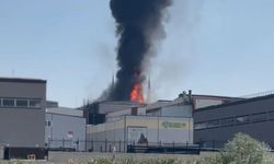 Ankara'da fabrika yangını