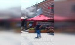 Mısır Çarşısı'nda yangın