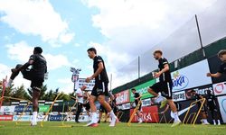 Dusan Vlahovic, Beşiktaş ile ilk antrenmanına çıktı