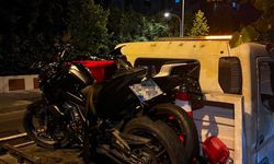 Trafikte tehlikeli hareketler yapan motosikletliye 310 bin lira ceza