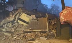 Bahçelievler’de tahliye edilen bina çöktü