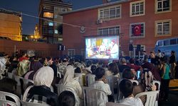 Bahçelievler'de açık hava sineması geleneği yeniden başladı