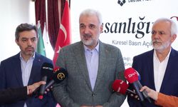 Filistin için 'İnsanlığın Sesi' çağrısı öncesinde İstanbul'da basın toplantısı yapıldı