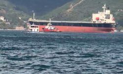 İstanbul Boğazı'nda arızalanan gemi çekildi; trafik yeniden açıldı