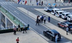 Büyük İstanbul Otogarı'nda taksiciler arasında müşteri kavgası