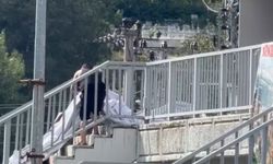 Erdoğan'ın pankartına zarar veren şüpheli tutuklandı