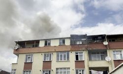 Arnavutköy’de bina çatısında yangın paniği