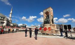 19 Eylül Gaziler Günü'nde Taksim'de tören düzenlendi