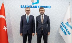 Cumhurbaşkanlığı İletişim Başkanı Burhanettin Duran Basın İlan Kurumu’nu ziyaret etti