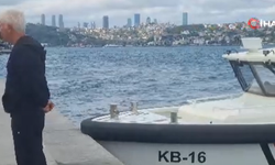 Beykoz'da korkutan anlar: 2 kişi sörf tahtasından denize düşüp sürüklendi