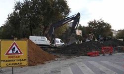 Eyüpsultan’da doğalgaz borusu delindi, vatandaşlar panik yaşadı