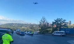 Bahçeşehir’de dronlu trafik denetimi: 83 araca 366 bin lira ceza