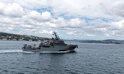 "TCG Işın" gemisi İstanbul'da