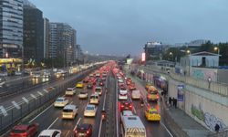 İstanbul'da trafik yoğunluğu yüzde 78'e ulaştı