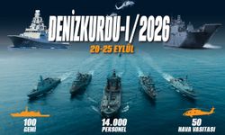 MSB'den 100 gemi ile 'Denizkurdu-I/2026 Tatbikatı'