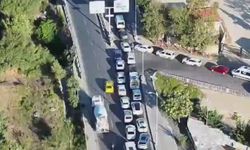 Sancaktepe'de dron destekli trafik denetimi