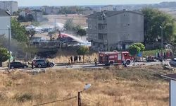 Silivri’de otluk alanda çıkan yangın söndürüldü