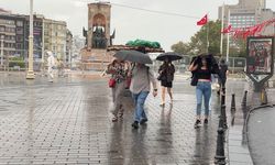 İstanbul'da yağış başladı