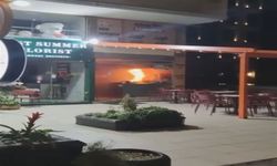 Etiler'de restoran alev alev yandı