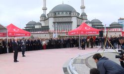 29 Ekim Cumhuriyet Bayramı öncesi Taksim'de tören düzenlendi